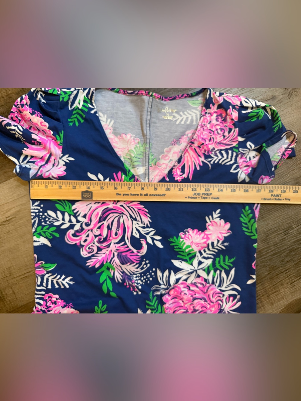 Lilly Pulitzer Aleece Dress Size Medium Oyster Bay Navy Ruffle Your Feathers - Picture 9 of 13